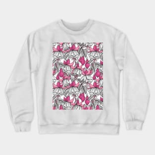 White fuchsia Crewneck Sweatshirt